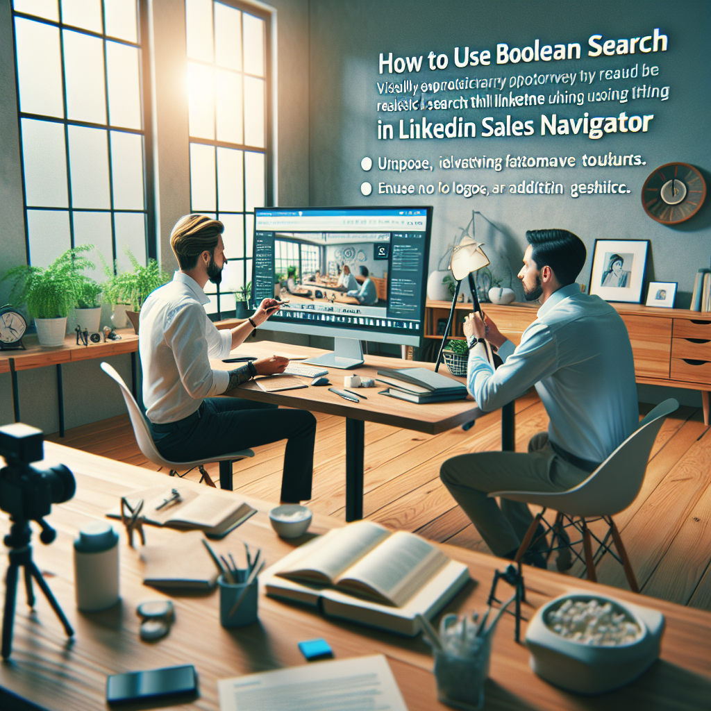 Como Usar Boolean Search no LinkedIn Sales Navigator